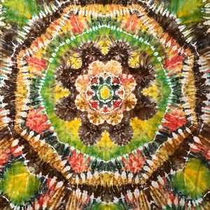 Handmade Tie Dyed tapestry